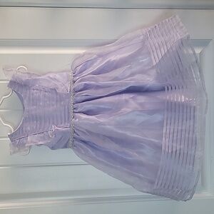 Elegant Lavender Kids Dress
